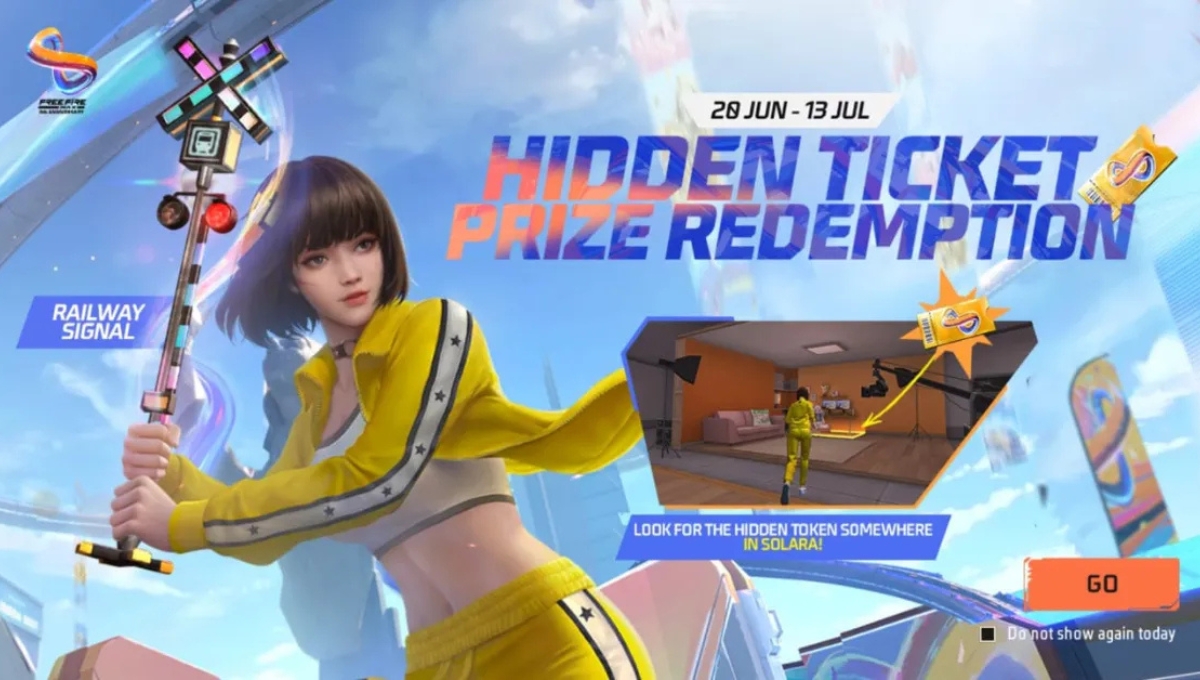Free Fire Hidden Ticket Price Redemption: Biggest chance to get tickets for free