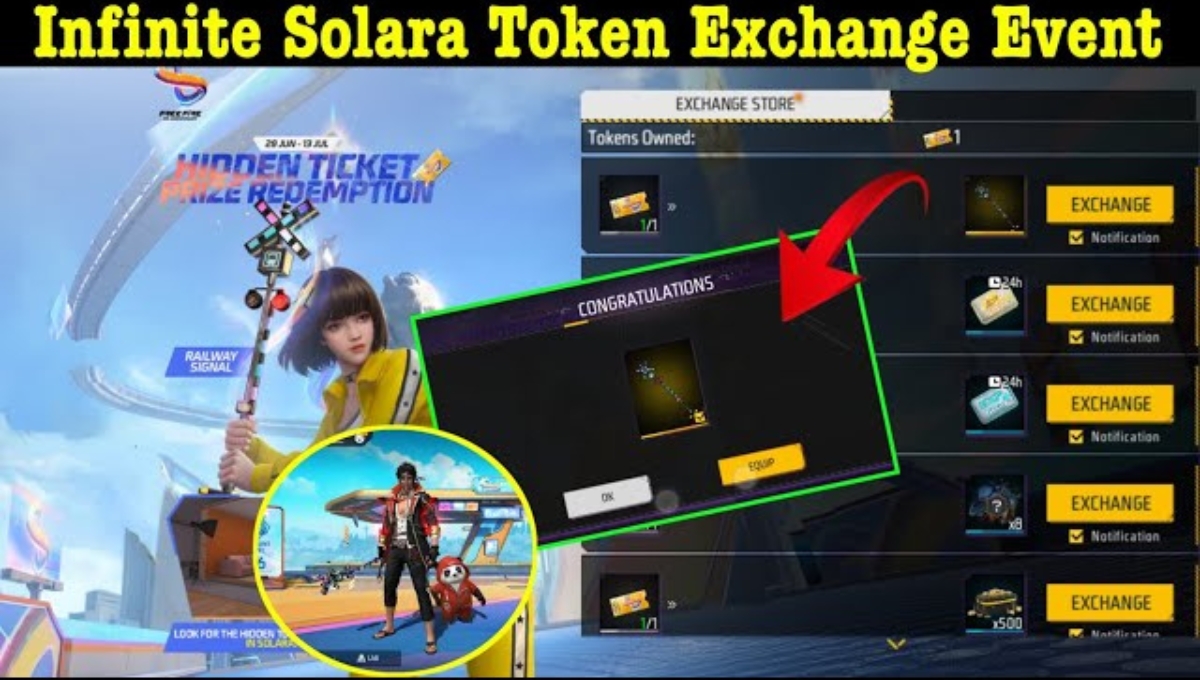 Free Fire Hidden Ticket Price Redemption: Biggest chance to get tickets for free