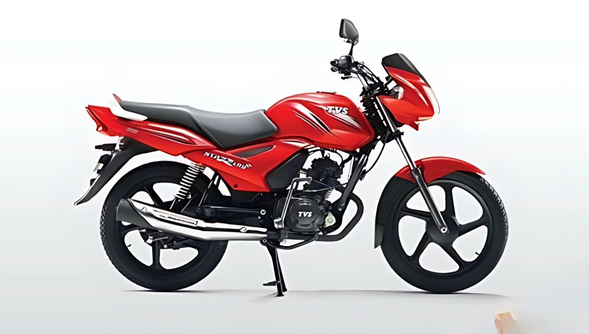 TVS Star City Plus: The Commuter Dream Bike with 83.09 kmpl Mileage at Just Rs 74,000