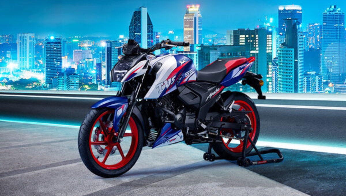 TVS Apache 160 4V: Style Meets Speed with 50 kmpl Mileage, Starting at Rs1.24 Lakh
