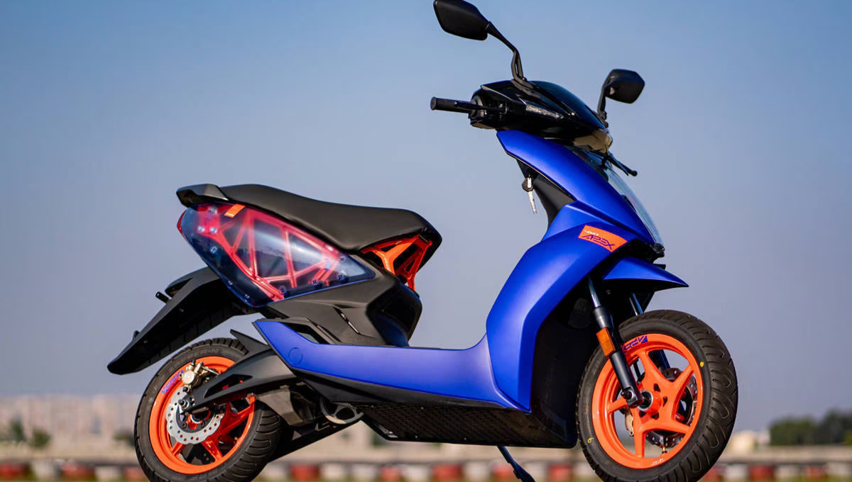  Ather 450 Apex: Futuristic Electric Scooter with 157 km Range, Starts at Rs 1.89 Lakh 