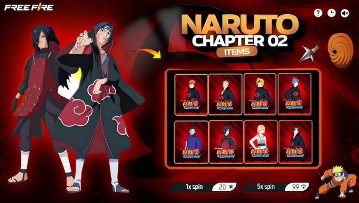 Free Fire OB50 Update: Minato is returning with Naruto Chapter Two, know full details