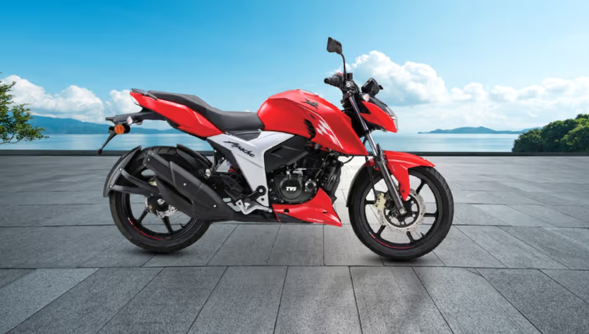 TVS Apache 160 4V: Style Meets Speed with 50 kmpl Mileage, Starting at Rs1.24 Lakh