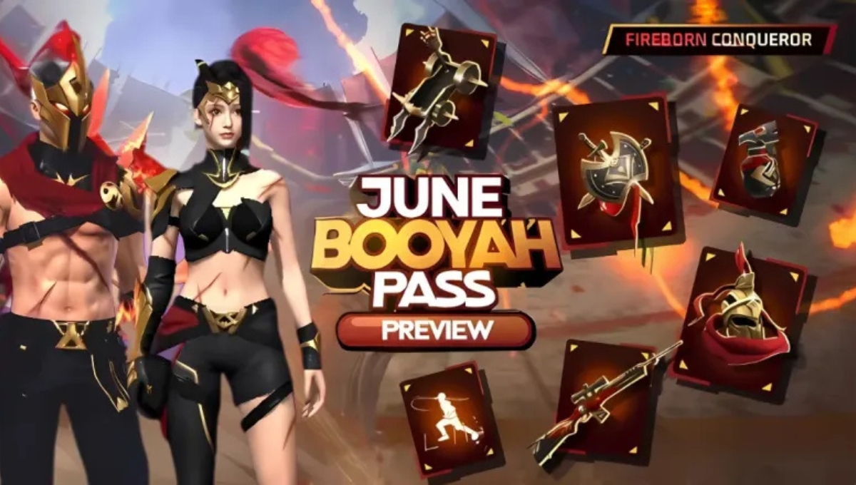 Get Booyah Pass Premium Plus for free in Free Fire MAX Fireborn Conqueror Ring Event started