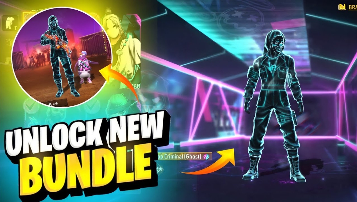 Ghost Criminal Bundle Free Fire: The most stylish bundle is back, know how to get it for free or in one spin