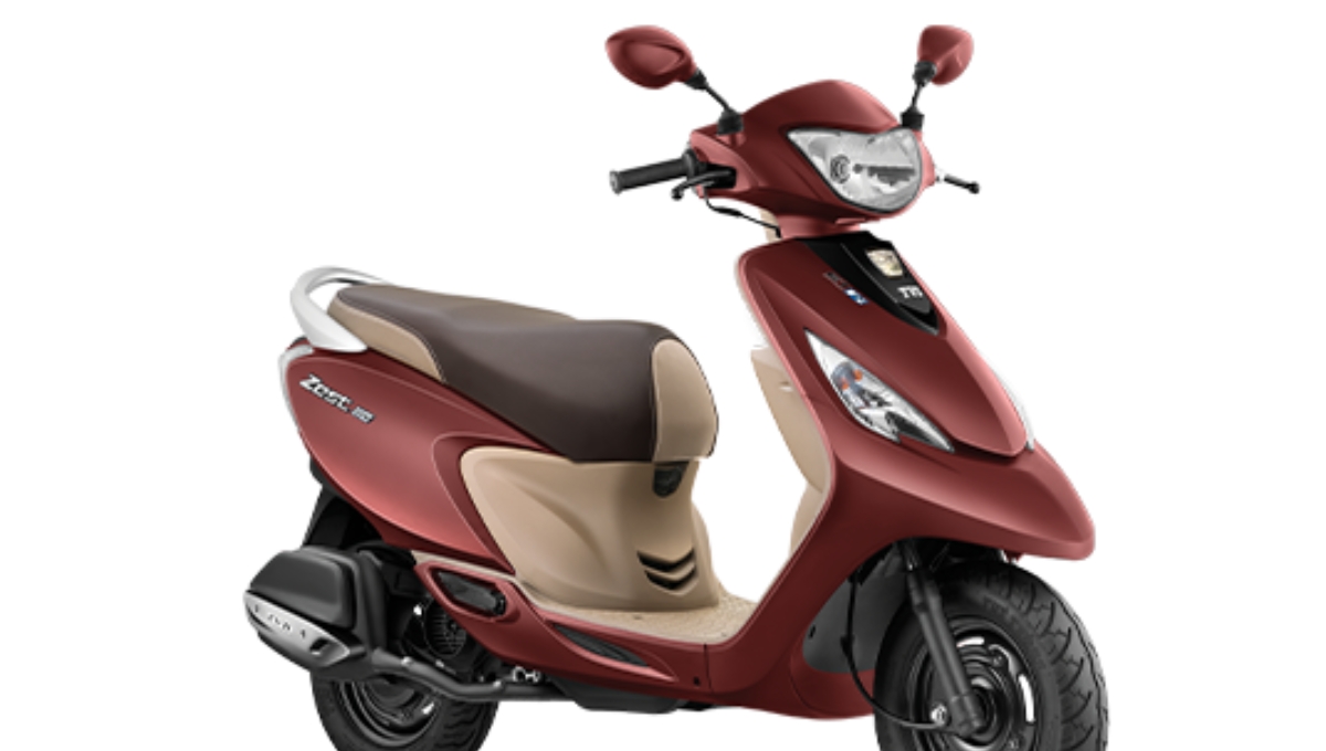 TVS Scooty Zest: Stylish, Lightweight And Powerful, 48 kmpl Mileage, Starts at Rs74,456