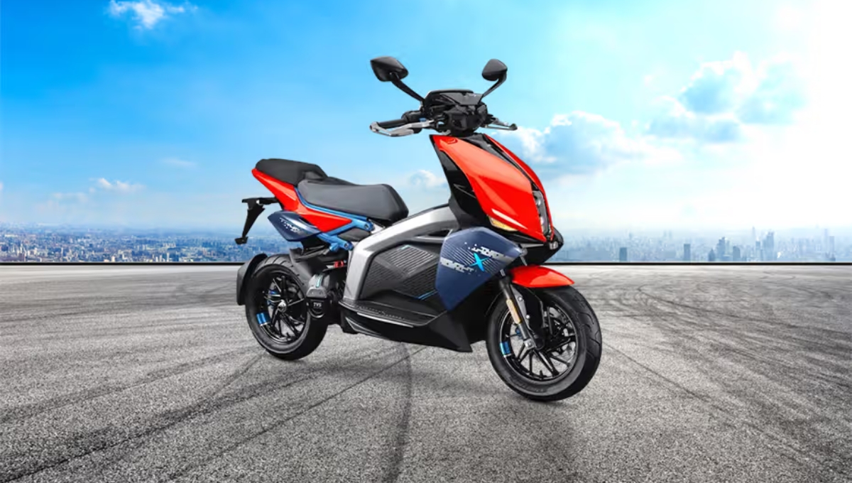 TVS X, India Smartest Electric Scooter with 140 km/Charge Range And Rs 2.50 Lakh Price Tag
