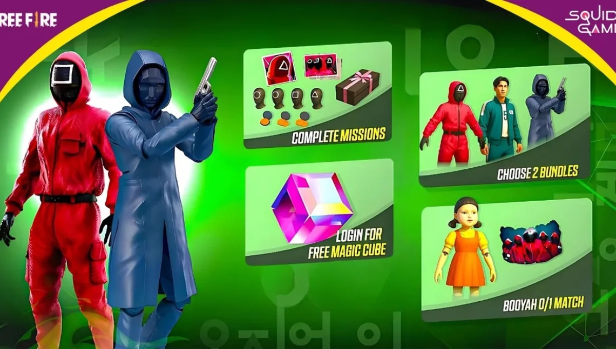 Squid Game Ring Event Free Fire: Bundle in one spin, every gamer's dream will now be fulfilled