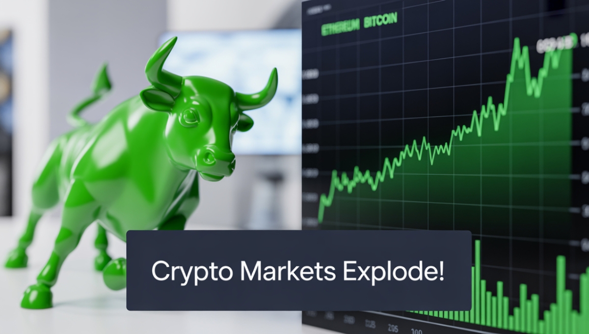 Green Waves in Crypto: Ethereum Rockets, Bitcoin Breaks $118K Barrier